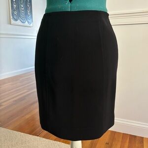 bebe Classic Black Pencil Skirt